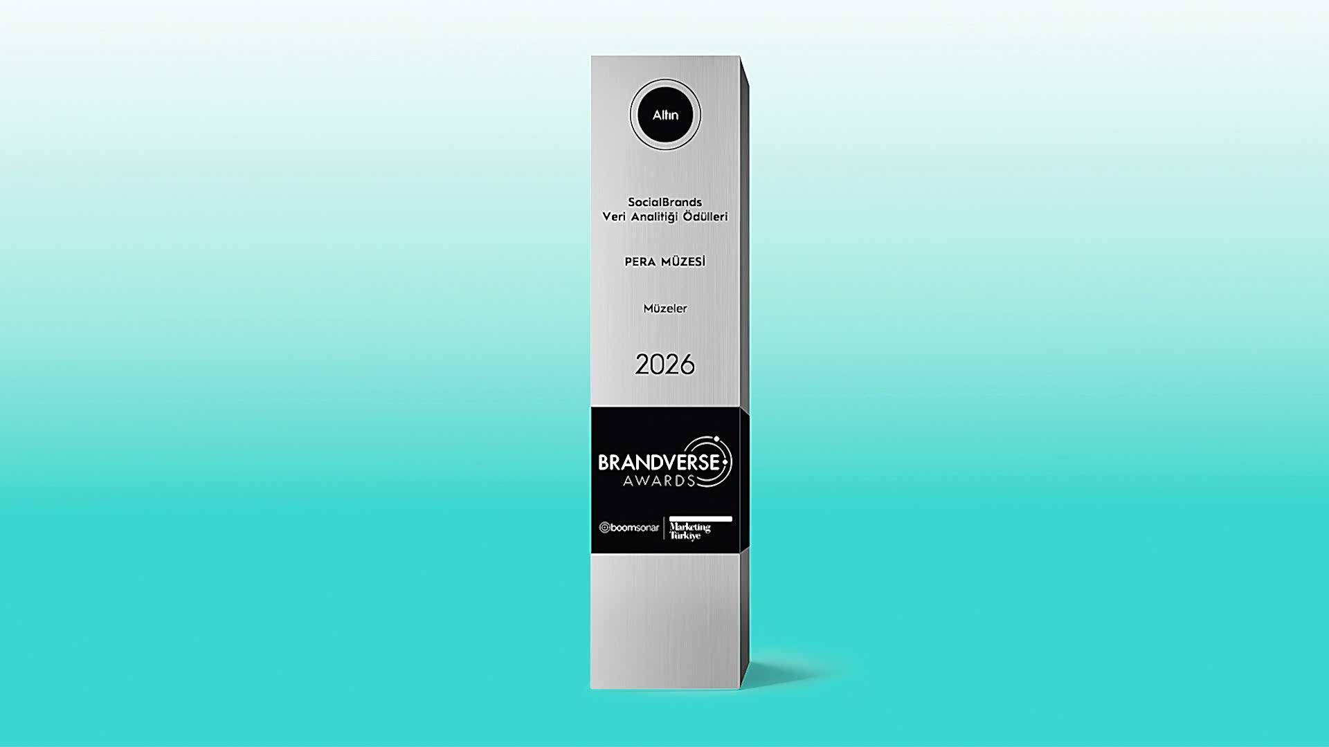 Dijital İletişimde İstikrarlı Başarı<br>Pera Müzesi’ne Brandverse Awards’ta Bir Altın Ödül Daha görsel